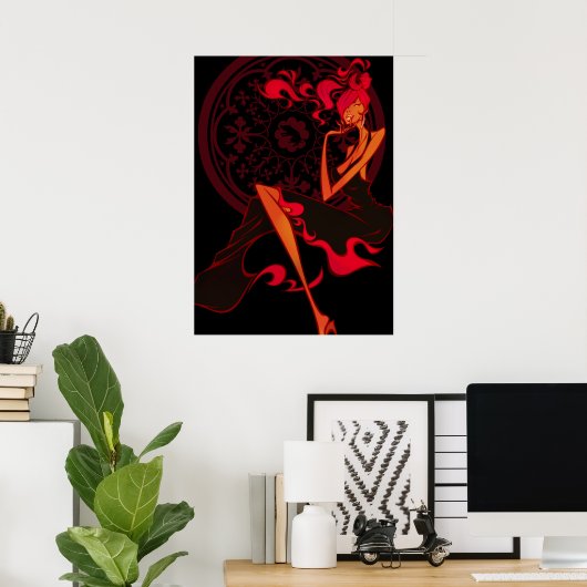 EXOTIC POSTER (Thuiskantoor)