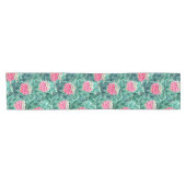 Exotic Protea Flowers Pattern Korte Tafelloper (Horizontaal)