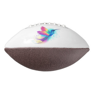 Exotic Rainbow Hummingbird American Football