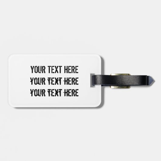 Exotic Rainbow Hummingbird Bagagelabel (Achterkant horizontaal)