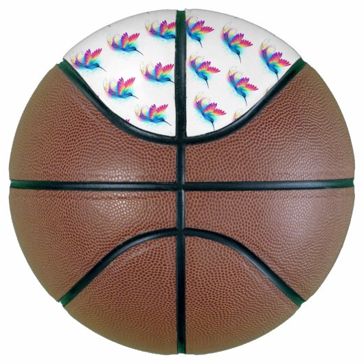 Exotic Rainbow Hummingbird Basketbal (Rechts)