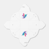 Exotic Rainbow Hummingbird Bedankdoosjes (Uitgevouwen)