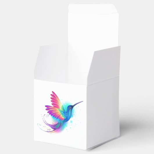 Exotic Rainbow Hummingbird Bedankdoosjes (Geopend)