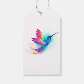 Exotic Rainbow Hummingbird Cadeaulabel (Voorkant)