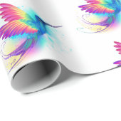 Exotic Rainbow Hummingbird Cadeaupapier (Rol Hoek)