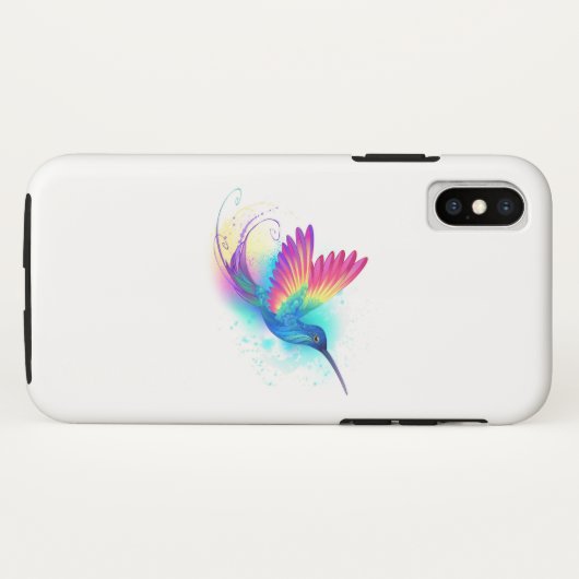 Exotic Rainbow Hummingbird Case-Mate iPhone Case (Achterkant (horizontaal))