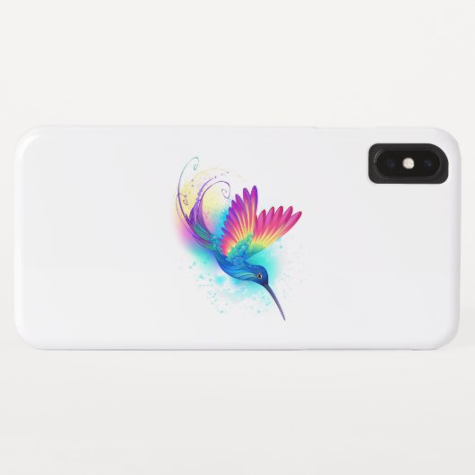 Exotic Rainbow Hummingbird Case-Mate iPhone Case (Achterkant (horizontaal))
