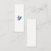 Exotic Rainbow Hummingbird Contactkaartje (Voorkant / Achterkant)