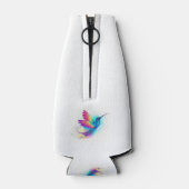 Exotic Rainbow Hummingbird Flesjeskoeler (Achterkant)