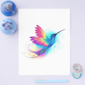 Exotic Rainbow Hummingbird Flyer (Enkel)