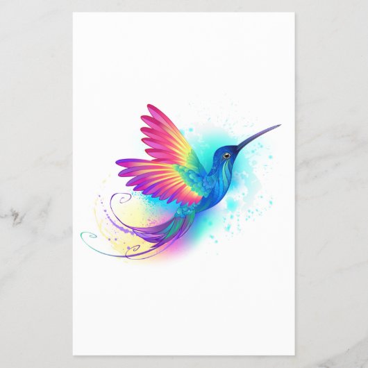 Exotic Rainbow Hummingbird Flyer (Voorkant)