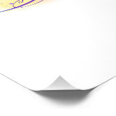 Exotic Rainbow Hummingbird Foto Afdruk (Hoek)