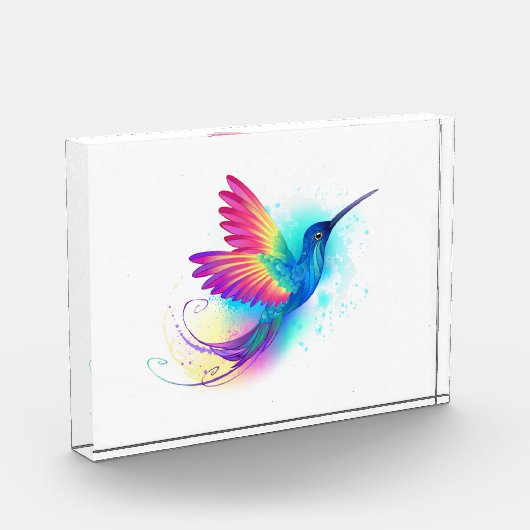 Exotic Rainbow Hummingbird Fotoblokken (Links)