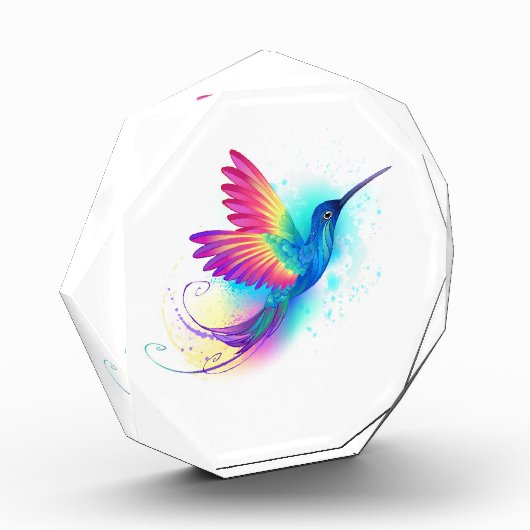 Exotic Rainbow Hummingbird Fotoblokken (Links)