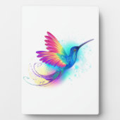 Exotic Rainbow Hummingbird Fotoplaat (voorkant)