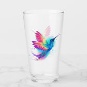 Exotic Rainbow Hummingbird Glas (Voorkant)