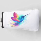 Exotic Rainbow Hummingbird Golfheadcover (Voorkant)