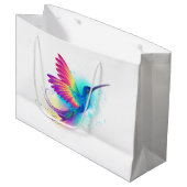 Exotic Rainbow Hummingbird Groot Cadeauzakje (Voorkant Gekanteld)