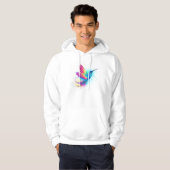 Exotic Rainbow Hummingbird Hoodie (Voorkant volledig)