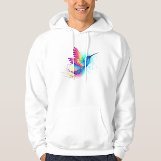 Exotic Rainbow Hummingbird Hoodie (Voorkant)