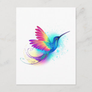 Exotic Rainbow Hummingbird Informatiekaartje