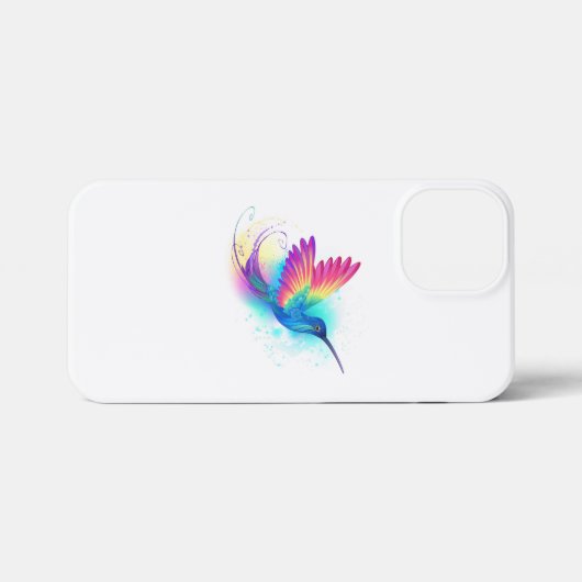 Exotic Rainbow Hummingbird iPhone Hoesje (Achterkant horizontaal)