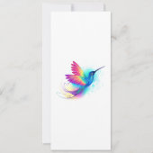 Exotic Rainbow Hummingbird Kaart (Voorkant)