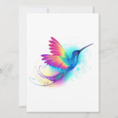 Exotic Rainbow Hummingbird Kaart (Voorkant)