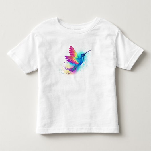Exotic Rainbow Hummingbird Kinder Shirts (Voorkant)