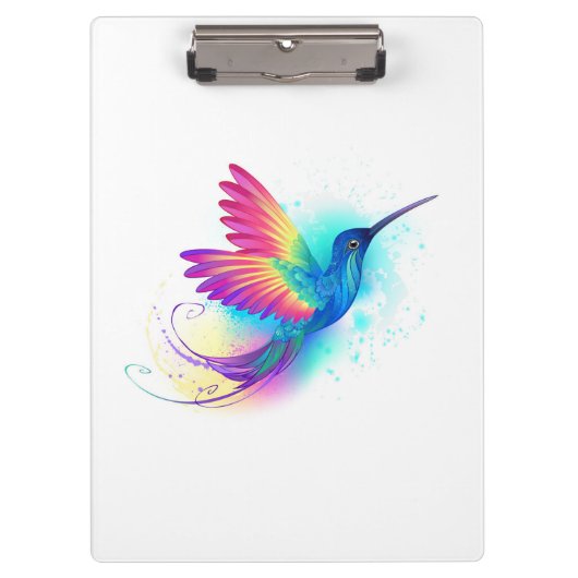 Exotic Rainbow Hummingbird Klembord (Voorkant)
