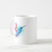 Exotic Rainbow Hummingbird Koffiemok (Voorkant links)
