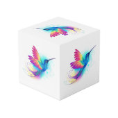 Exotic Rainbow Hummingbird Kubus (Achter hoekig)