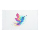 Exotic Rainbow Hummingbird Kussensloop (Achterkant)