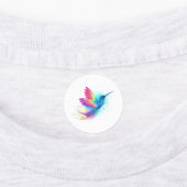 Exotic Rainbow Hummingbird Labels (Aangebracht)