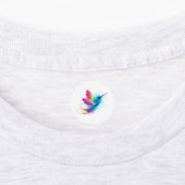 Exotic Rainbow Hummingbird Labels (Aangebracht)