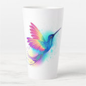 Exotic Rainbow Hummingbird Latte Mok (Voorkant)