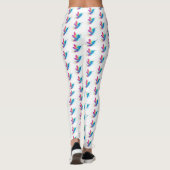 Exotic Rainbow Hummingbird Leggings (Achterkant)