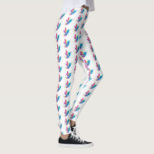 Exotic Rainbow Hummingbird Leggings (Rechts)