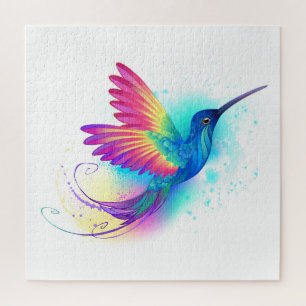 Exotic Rainbow Hummingbird Legpuzzel