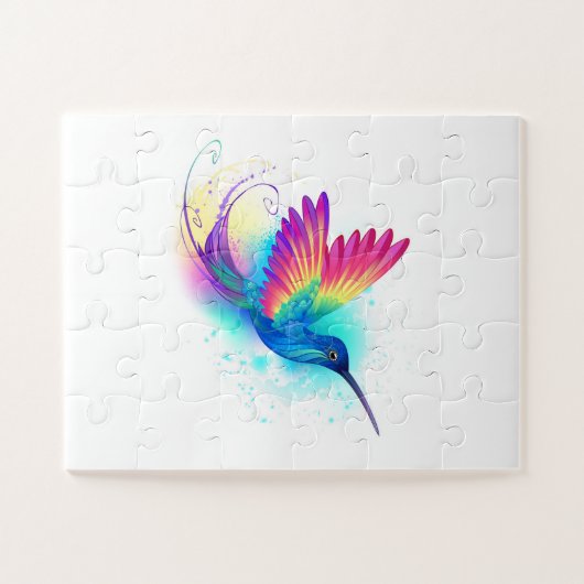 Exotic Rainbow Hummingbird Legpuzzel (Horizontaal)