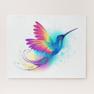 Exotic Rainbow Hummingbird Legpuzzel