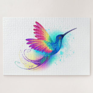 Exotic Rainbow Hummingbird Legpuzzel