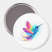 Exotic Rainbow Hummingbird Magneet (Voorkant / Achterkant)