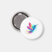 Exotic Rainbow Hummingbird Magneet (Voorkant / Achterkant)