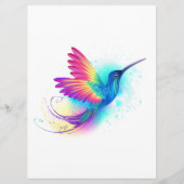 Exotic Rainbow Hummingbird Menu (Voorkant)