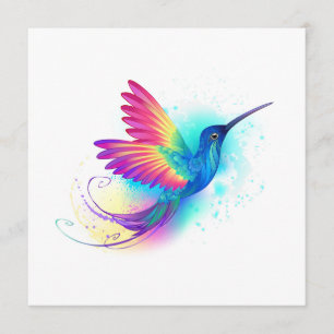 Exotic Rainbow Hummingbird Menu