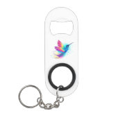 Exotic Rainbow Hummingbird Mini Flessenopener (Voorkant)