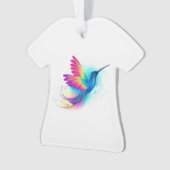 Exotic Rainbow Hummingbird Ornament (voorkant)