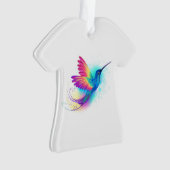 Exotic Rainbow Hummingbird Ornament (voorkant)