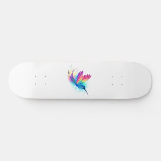 Exotic Rainbow Hummingbird Persoonlijk Skateboard (Horizontaal)